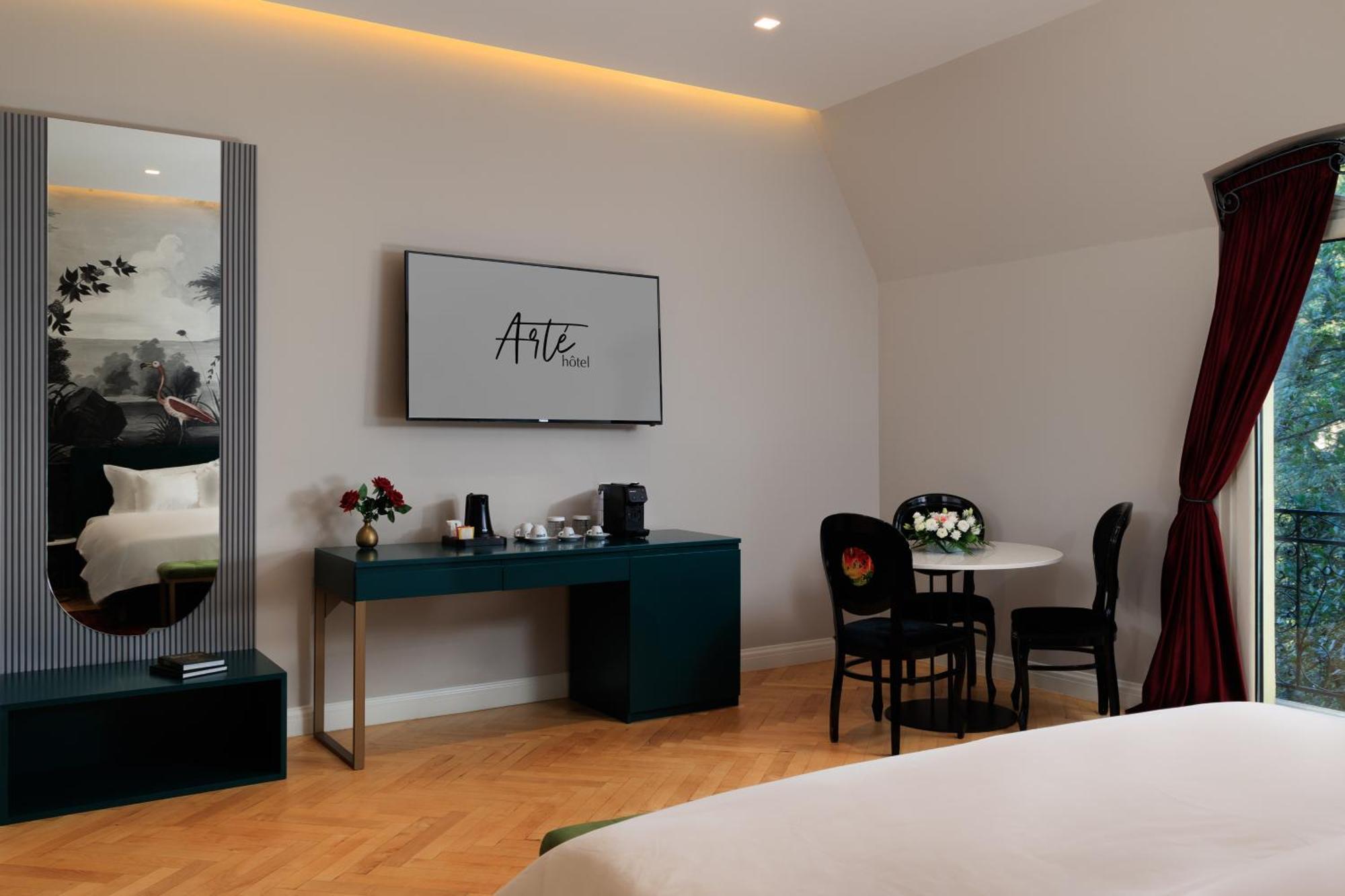 Arte Boutique Hotel Tirana Kültér fotó